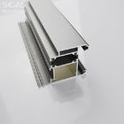ISO9001 Electrophoresis Aluminum Profile Section For Windows 6063 T5