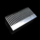 Anodized Black Extruded Aluminium Heatsink Profile Comb Shape