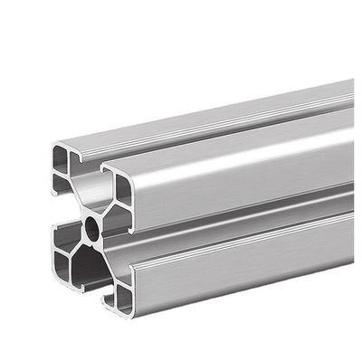 2020 T Slot Extrusion Aluminum Profiles Silver Aluminium LED Profile ISO9001